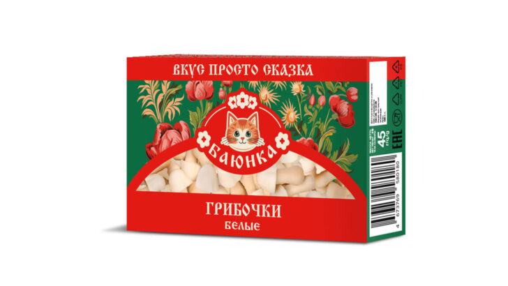 Печенье «Грибочки» белые