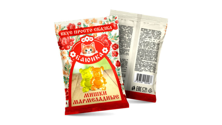 Жевательный мармелад в форме мишек